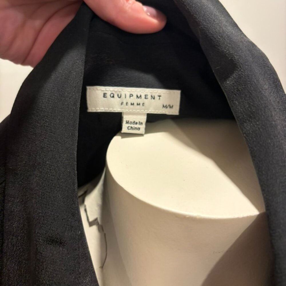 Black Equipment Button Down - image 4